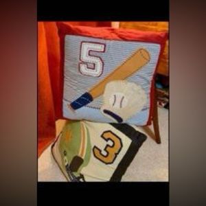 2 Sports Pillows - Pottery Barn Kids